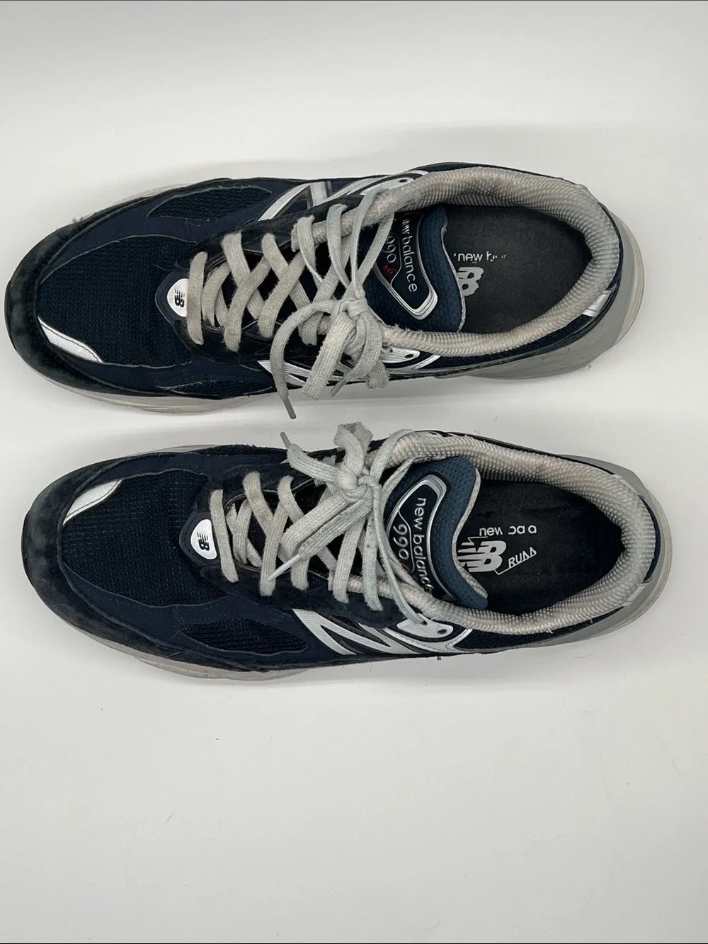 New Balance Men's 990 Sneaker Navy Suede Mens Size 10.5 990NV6 USA